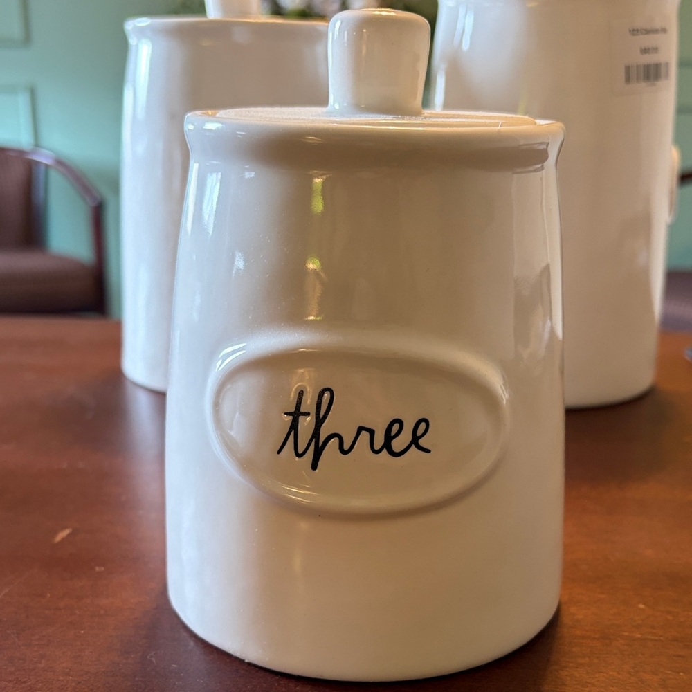 Rae Dunn Artisan Collection Three Ceramic Base